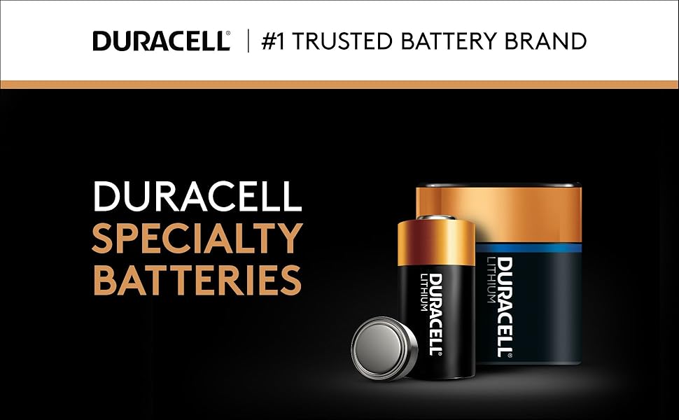 Duracell #1 Trusted Battery Brand: Duracell Specialty Batteries