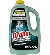 Drano Max Build Up Remover Drain Cleaner, Commercial Line, 60 oz