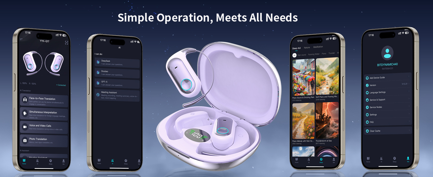 ai translation headphones real time language