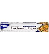 Reynolds Kitchens Unbleached Parchment Paper Roll, Non Stick Parchment Paper for Cooking and Baki...