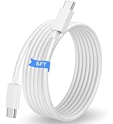 iMangoo USB C to USB C Cable 1 Pack 6ft for Google Pixel 10 9 Pro XL 8a 8 7a 7 6a, 45W Max 30W PD...