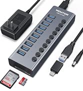 powered 10 in 1 usb hub