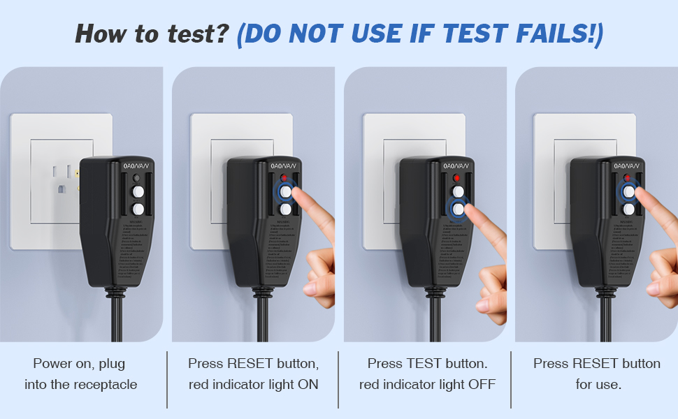 gfci replacement plug