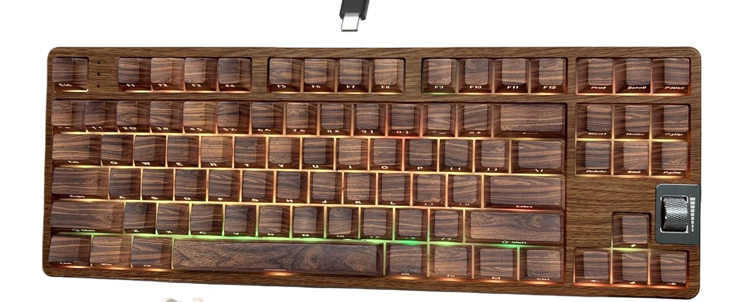 wood keyboard