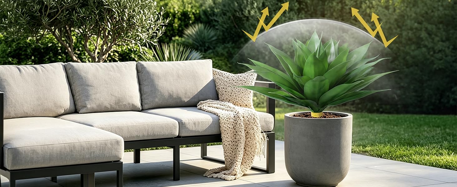 Artificial Agave Plant for Outdoors