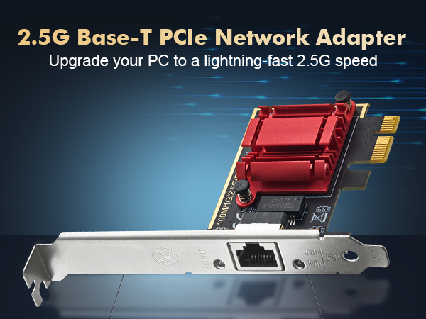 1-Port 2.5G Network Adapter