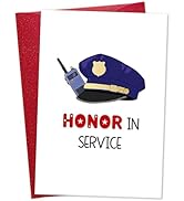 DISJOURNEY Graduation Card for Police Academy - Police Congratulations Cards 2025 Police Academy ...