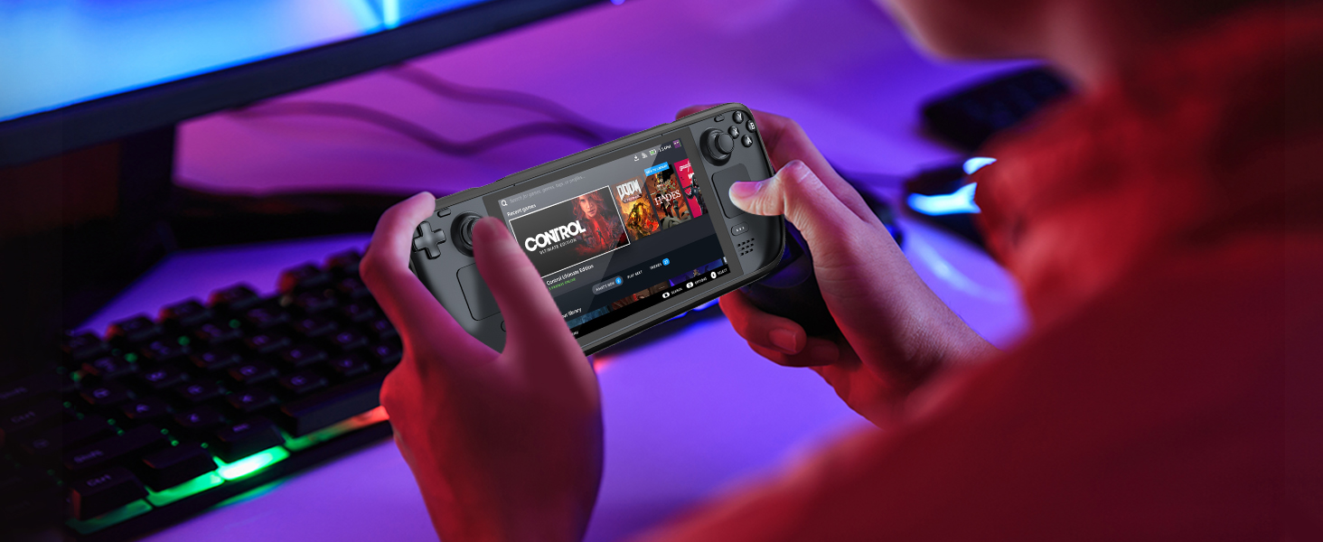 ProCase Flip Case for Steam Deck with Front Cover