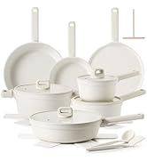 SENSARTE 20Pcs Pots and Pans Set Nonstick, Ceramic Cookware Set Non Stick, Non-toxic Healthy Kitc...