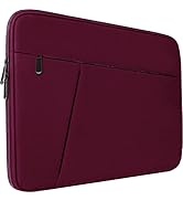 Laptop Sleeve Bag 15.6 inch, BOOEUDI Durable Shockproof Protective Computer Carrying Cover with F...