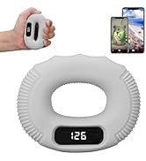 Hand Grip Strengthener, Grip Strength Trainer, Finger Exerciser Set, Forearm Grip workout, Silico...