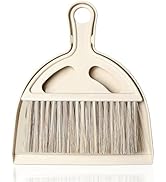 Mini Broom and Small Dustpan Brush - Hand Broom and Dustpan Set, Mini Dust pan and Brush Set, Sma...