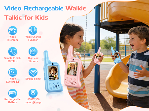 Video Walkie Talkies for Kids