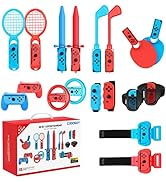 Switch Sports Accessories - CODOGOY 18 in 1 Switch Sports Accessories Bundle for Nintendo Switch ...