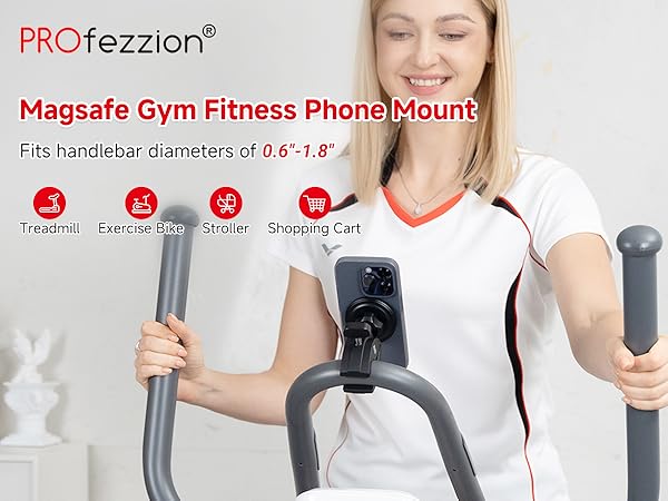 Magnetic Gym Fitness Phone Mount