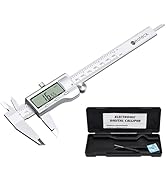 Neoteck 6 inch/150mm Digital Caliper Vernier Caliper Stainless Steel LCD Display Digital Caliper ...