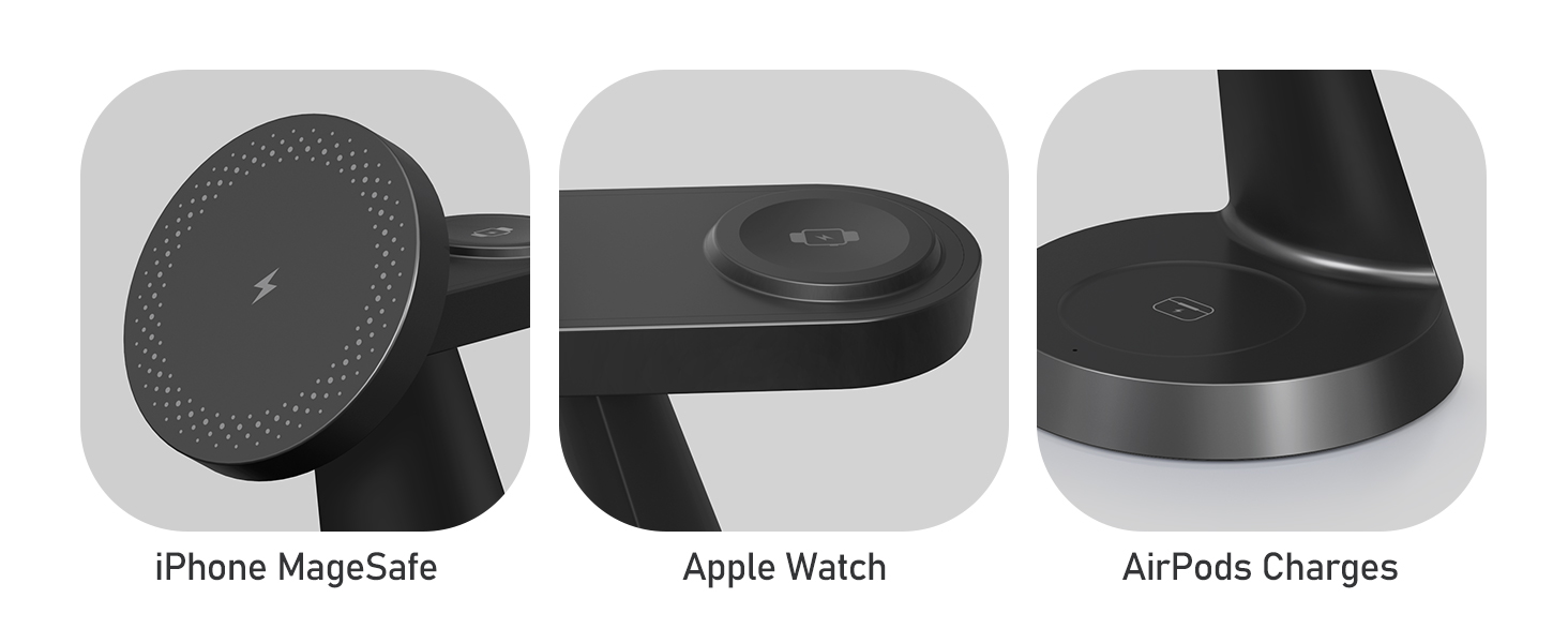 3 in 1 Charger Station