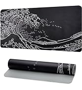 Laokiiy Desk Mat, Desk Pad Dual Sided Desktop Mat for Office and Home,Desk Organization and Acces...