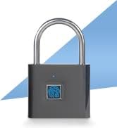 KENRONE Keyless Portable USB Charging Fingerprint Lock SL90 Smart Padlock Door Lock Quick Unlock ...