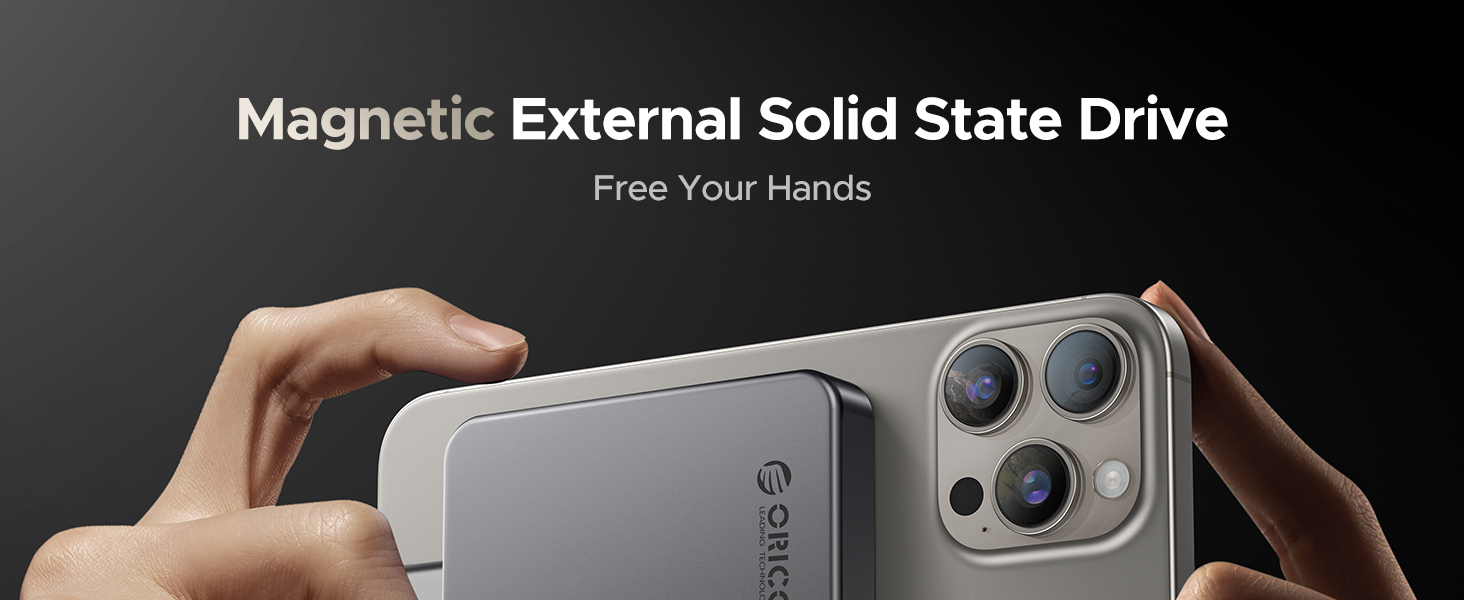magnetic portable ssd