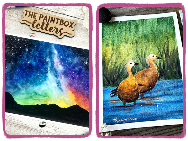 watercolor paints