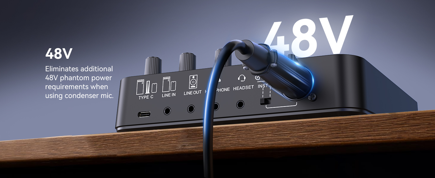 48V Phantom Power