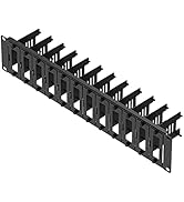 UCTRONICS Front Removable 2U Rackmount for Raspberry Pi, 19-inch 2U Server Rack with 12 Pieces of...