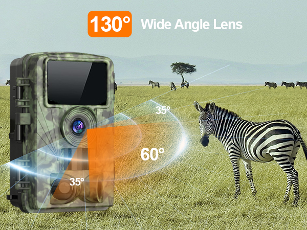 trail camera night vision