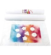 Colorations Crystal Clear Cover, 18 inches x 65 feet, Protects Artwork, Artwork Saver, Self Adhe...