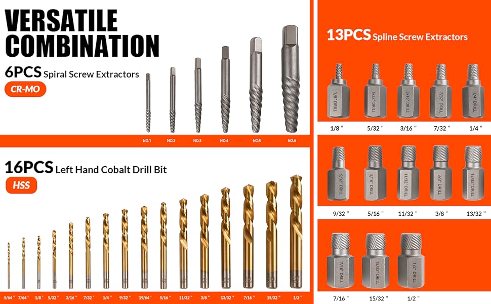 screw extractor set