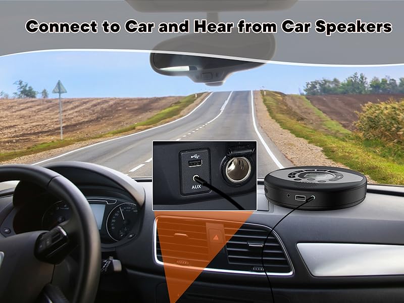 portable cd player for car