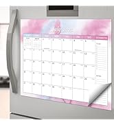 Magnetic Calendar for Refrigerator 2025-2026– 15"x12" Fridge Magnet with Strong Magnets, Colorful...