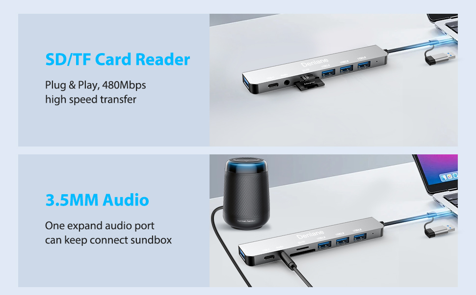 sd card reader and audio