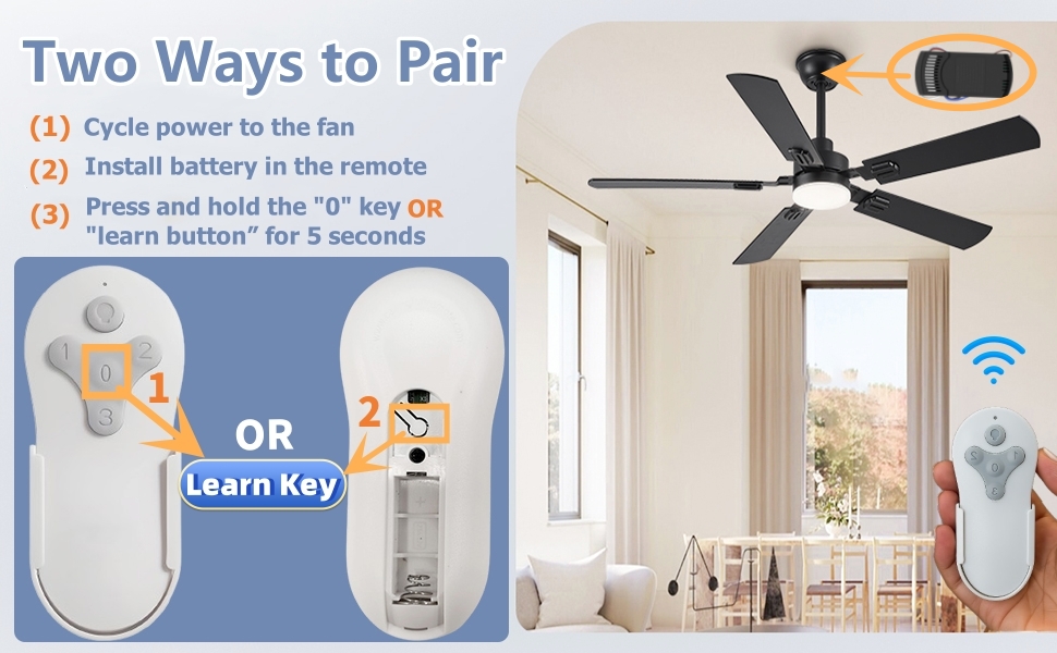 harbor breeze ceiling fan remote
