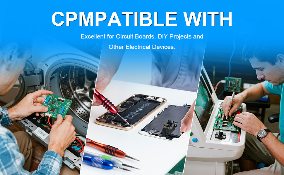 Excellent for Circuit Boards, DIY Projects and Other Electrical Devices