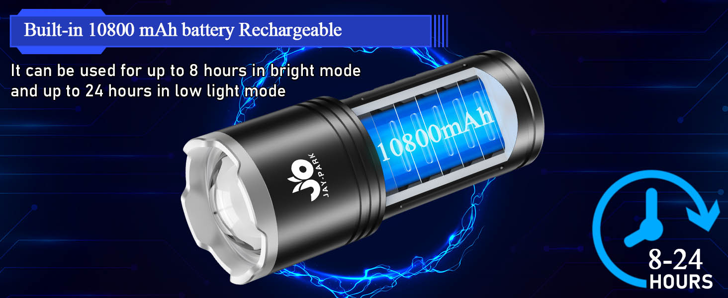 rechargeable flashlights