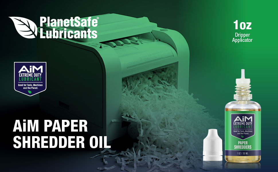 Planet safe shredder oil bearings motor hand gears powershred nozzle needle sheets shred safe