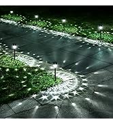 URAGO Super Bright Solar Lights Outdoor Waterproof 10 Pack, Dusk to Dawn Up to 12 Hrs Solar Power...