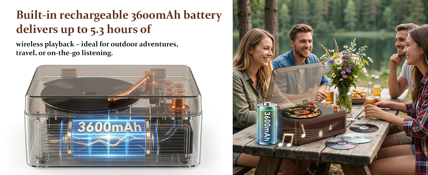 Rechargeable CD Player