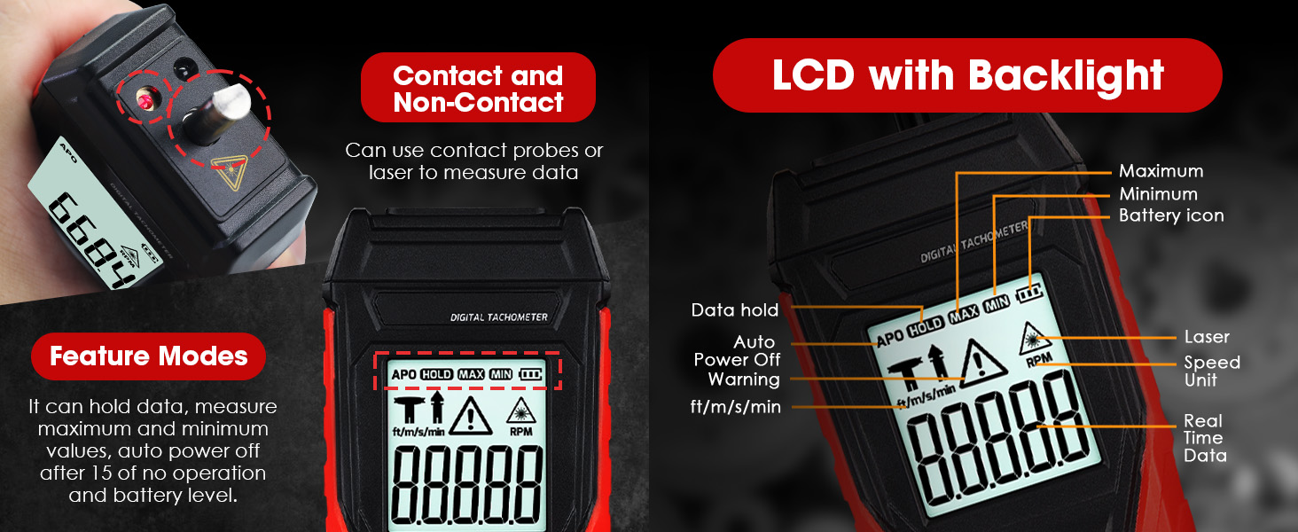 laser tachometer photo tach