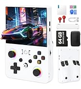 Rhesusco R36PRO MAX Retro Handheld Game Console-4.5-Inch Screen, Support 18000+Classic Games, 64G...