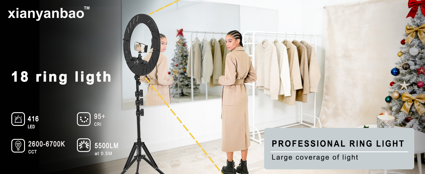 xianyanbao barber ring light