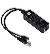 UCTRONICS IEEE 802.3af Micro USB Active PoE Splitter Power Over Ethernet 48V to 5V 2.4A for Table...