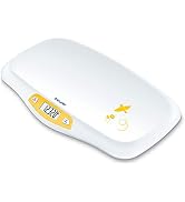 Beurer BY80 Digital Baby Scale, Infant Scale for Weighing in Pounds, Ounces, or Kilograms up to 4...