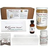 R.E.D. Soap Making Starter Soap Kit - includes pre-measured ingredients to make a loaf of soap an...