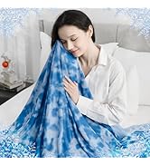 CHOSHOME Cooling Blanket Throw Size, Double Sided Cold Effect Arc-Chill Q-Max>0.5 Cooling Blanket...