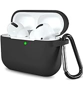 Lerobo for AirPods Pro Case, Full Protective Shockproof Washable Silicone Cover Case for Airpods ...