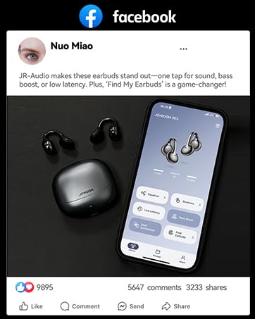 JOYROOM OE3 Open Ear Earbuds Headphones Clip-On Earbuds