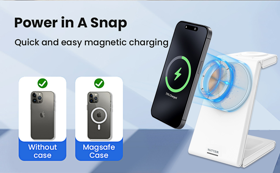 3in1 wireless charger