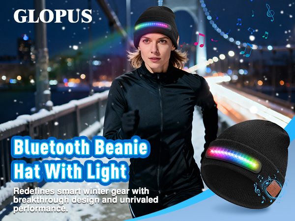 LED Bluetooth Beanie Hat